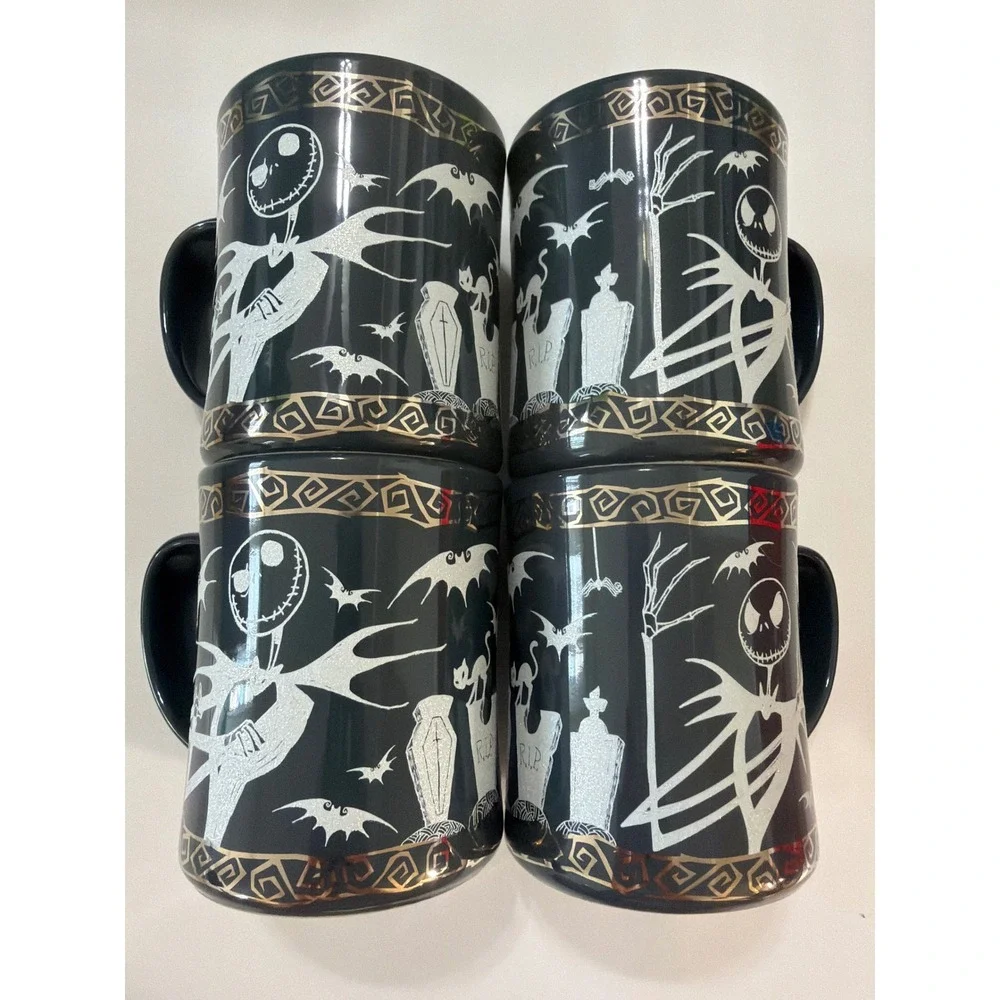 The‎ Nightmare Before Christmas Mug Set of 4 - Disney Store Exclusive NEW